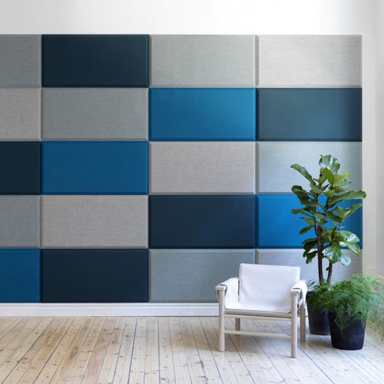 Blue-Fabric-Wall-Panels
